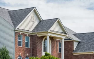 traditional house with a clean roof